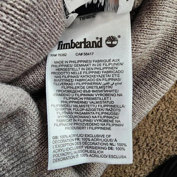 2 Pair Tan/Black Beanies, Men's O/S